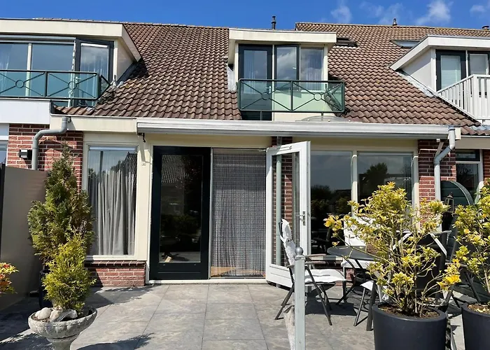 Bednboot Met Terras Aan Het Water Prázdninový dům *