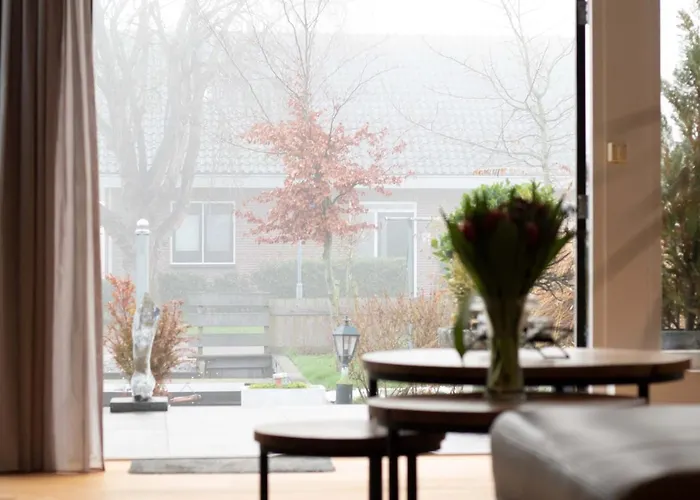 Bednboot Met Terras Aan Het Water * Rijpwetering